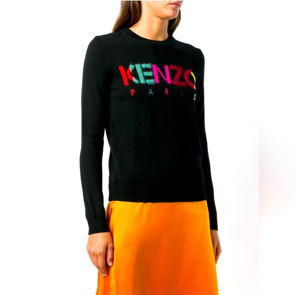 Kenzo Multicolored letter sweater
